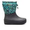 Kids Bogs Footwear Boots | Girls' Bogs Footwear Little Kid Snowshell Animal Boots Dark Grey Multi