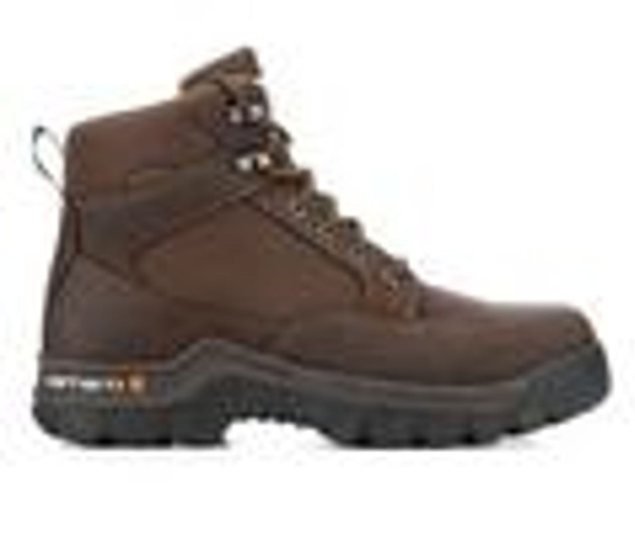 Men Carhartt Waterproof | Men'S Carhartt Ff6213 Rugged Flex 6 Brown