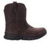 Men Propet Waterproof | Men'S Propet Smith Waterproof Work Boots Brown