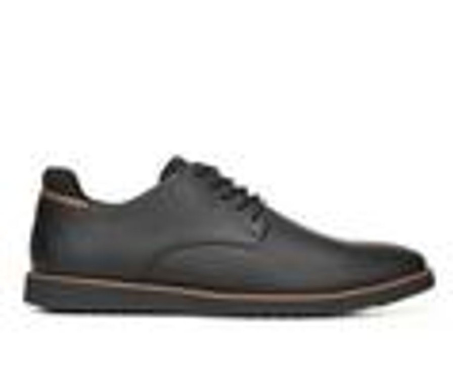 Men Dr. Scholls Oxfords | Men'S Dr. Scholls Sync Oxfords Black