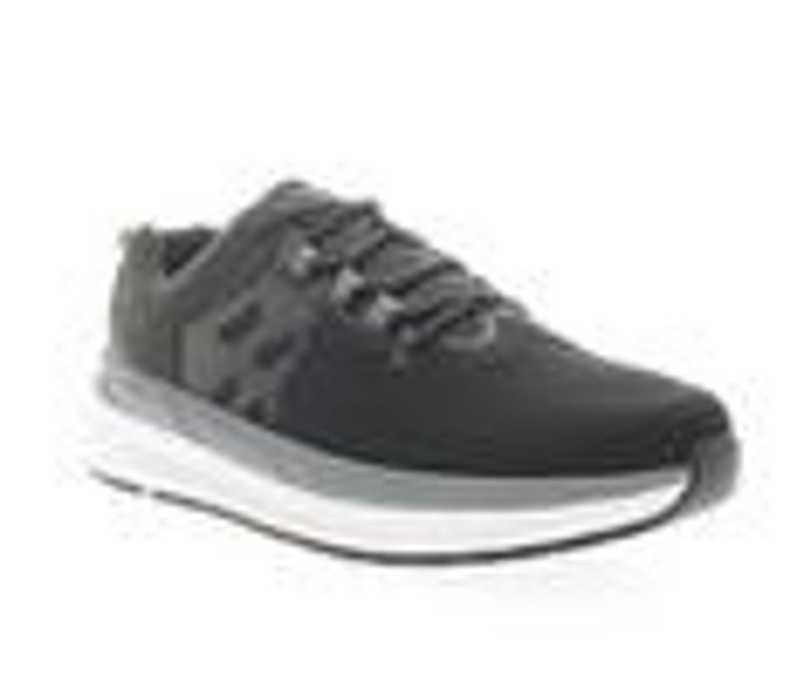 Men Propet Walking And Hiking | Men'S Propet Propet Ultra 267 Walking Sneakers Black/Grey