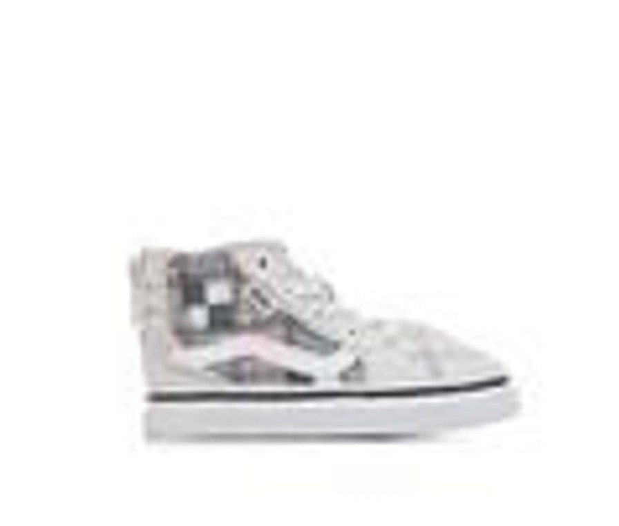 Kids Vans Athletics & Sneakers | Girls' Vans Toddler Filmore Hi Zip Print Sneakers Patchwork/Lt Gr