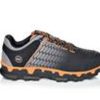 Men Timberland Pro Composite And Alloy Toe | Men'S Timberland Pro Powertrain Sport A1Gt9 Work Shoes Grey/Orange