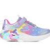 Kids Skechers Casual | Girls' Skechers Little Kid & Big Kid Unicorn Dreams 2.0 Light-Up Sneakers Blue/Multi