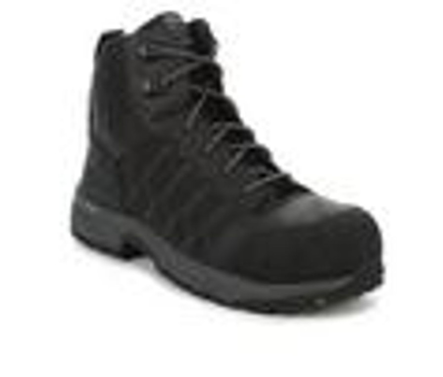 Men Timberland Pro Composite And Alloy Toe | Men'S Timberland Pro A27Jb Payload Comp Toe Work Boots Black