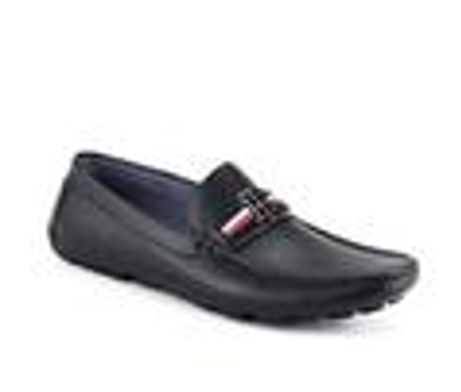 Men Tommy Hilfiger Loafers And Slip-Ons | Men'S Tommy Hilfiger Atino Loafers Black