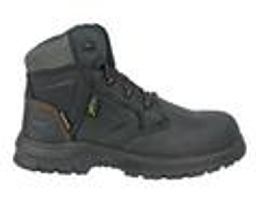 Men Hoss Boot Composite And Alloy Toe | Men'S Hoss Boot Prowl Work Boots Black