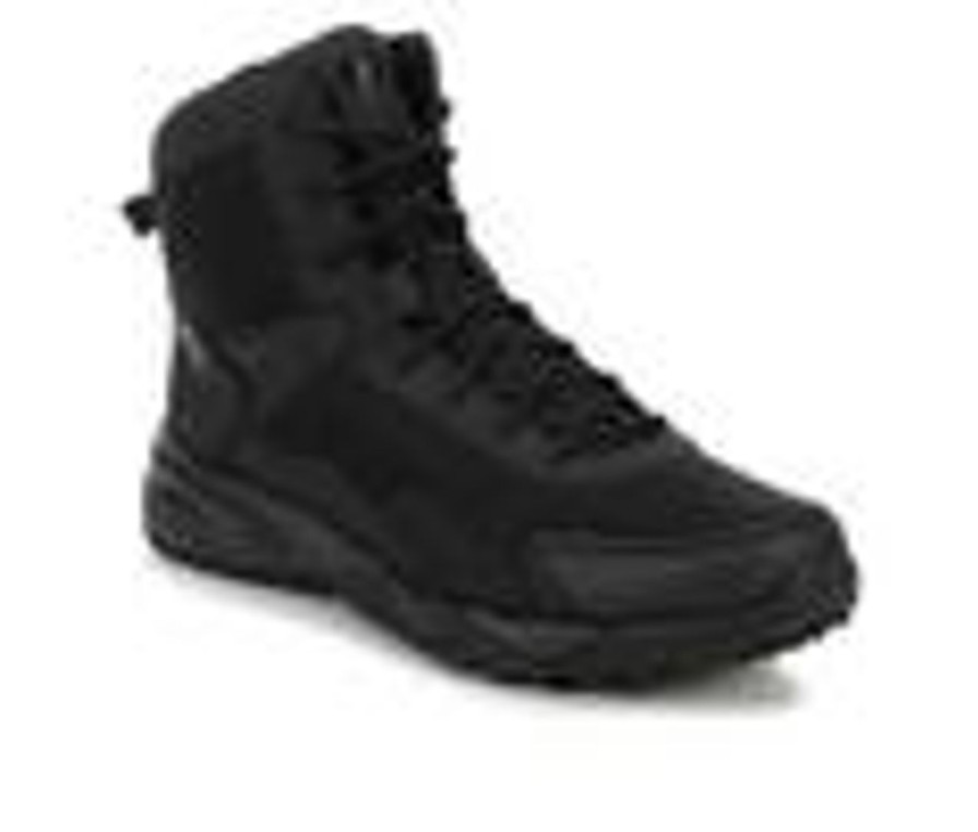 Men Fila Slip Resistant | Men'S Fila Chastizer Work Boots Black