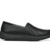 Men Dr. Scholls Slip Resistant | Men'S Dr. Scholls Dive In Slip Resistant Shoes Black