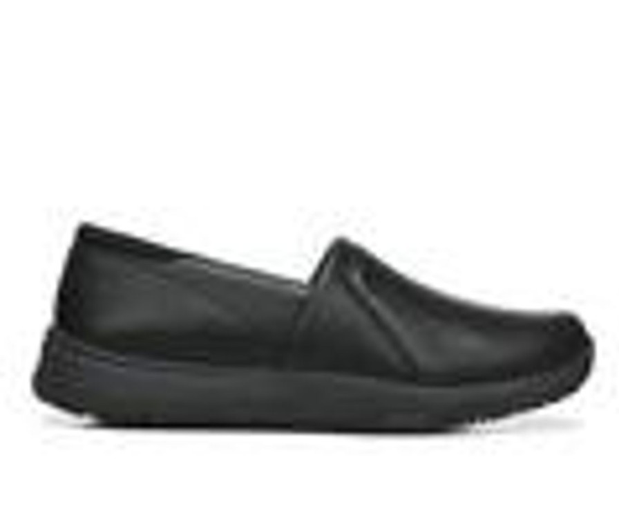 Men Dr. Scholls Slip Resistant | Men'S Dr. Scholls Dive In Slip Resistant Shoes Black