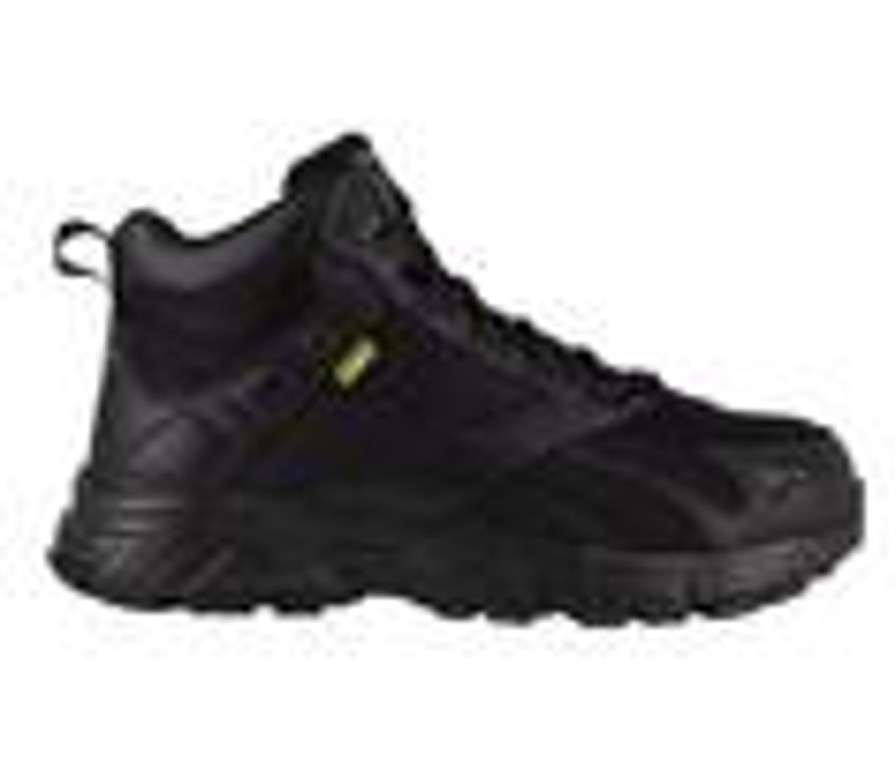 Men REEBOK WORK Electric Hazard | Men'S Reebok Work Hyperium Work 6 Black