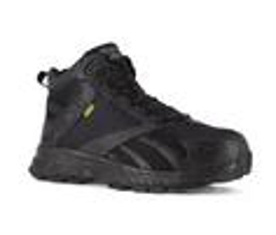 Men REEBOK WORK Electric Hazard | Men'S Reebok Work Hyperium Work 6 Black