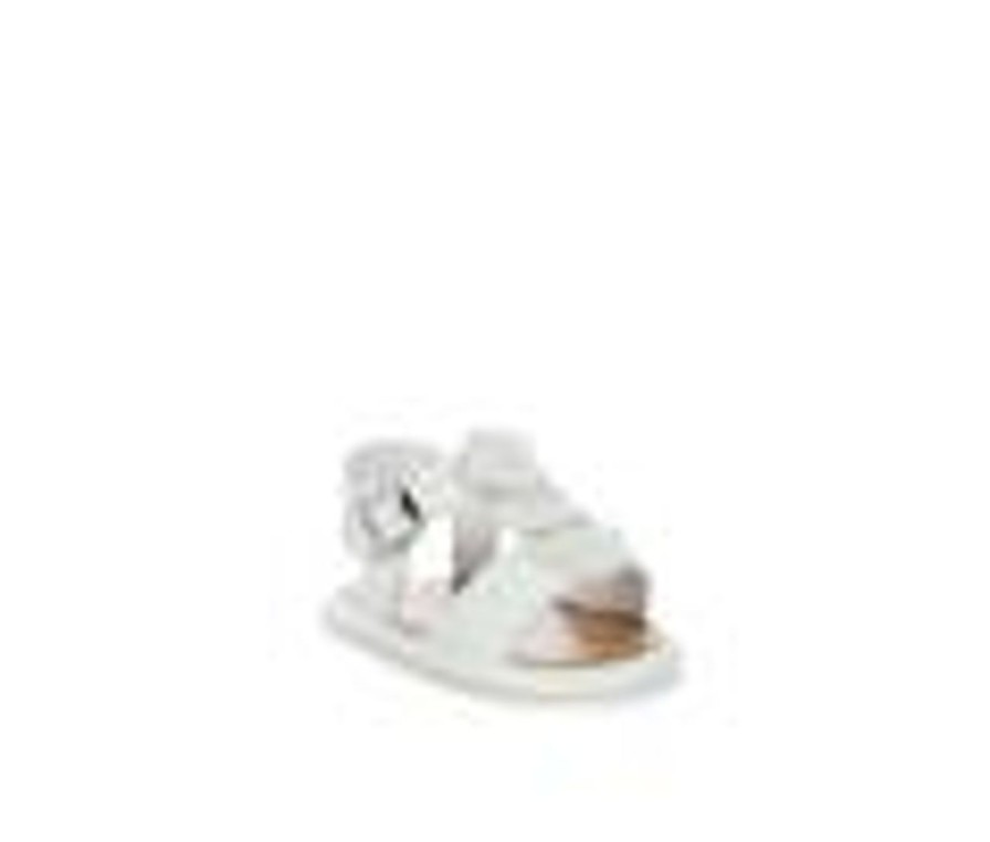 Kids Natural Steps Sandals | Girls' Natural Steps Infant Tamara Crib Sandals White