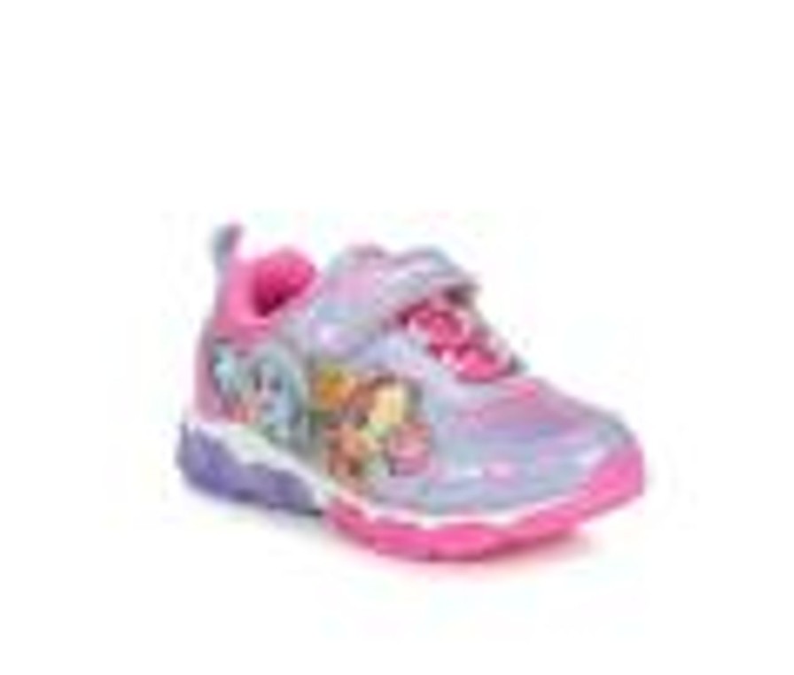 Kids Nickelodeon Casual | Girls' Nickelodeon Toddler & Little Kid Paw Patrol Light-Up Sneakers Lilac/Pink