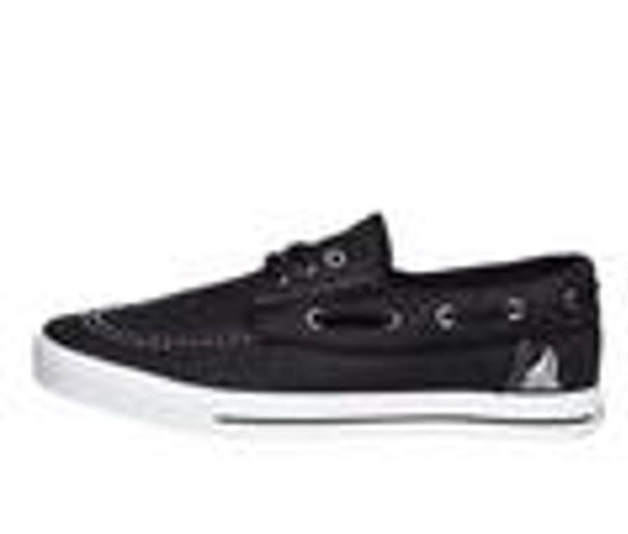 Men Sail Boat Shoes | Men'S Sail Ahoy Boat Shoes Black