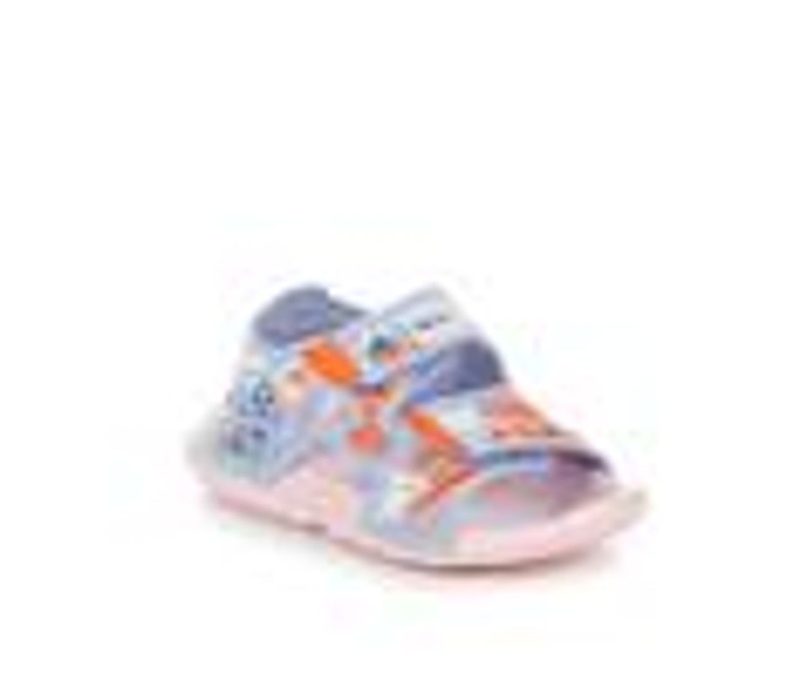 Kids Adidas Sandals | Girls' Adidas Infant & Toddler Alta Swim Moana Sandals Blue/Orange/Pnk