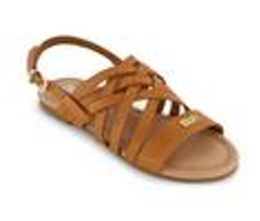 Kids DKNY Sandals | Girls' Dkny Cassie Lasercut 11-5 Sandals Cognac