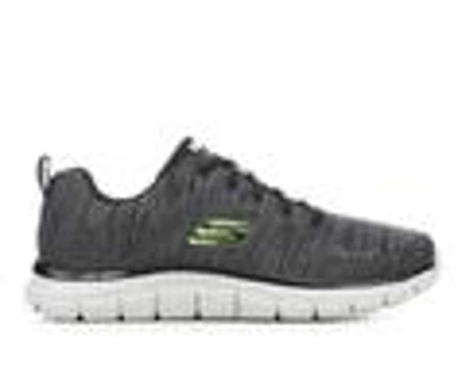 Men Skechers Cross Training | Men'S Skechers 232298 Track Front Runner Running Shoes Charcoal/Volt