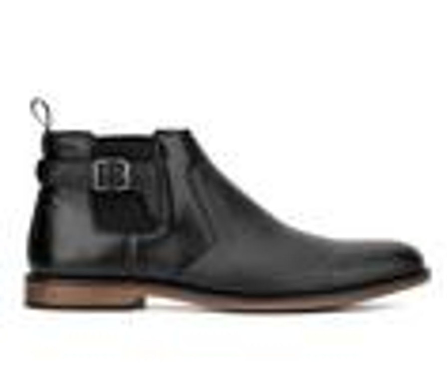 Men New York and Company Boots | Men'S New York And Company Rhino Chelsea Dress Boots Black