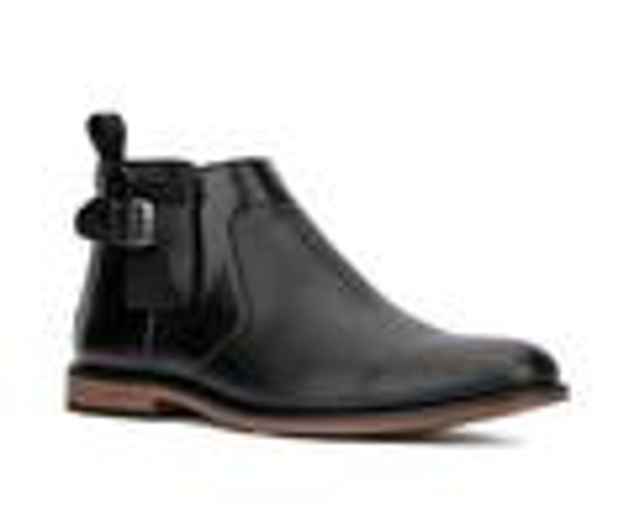 Men New York and Company Boots | Men'S New York And Company Rhino Chelsea Dress Boots Black