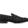 Men Stacy Adams Loafers | Men'S Stacy Adams Savoir Dress Shoes Black Satin