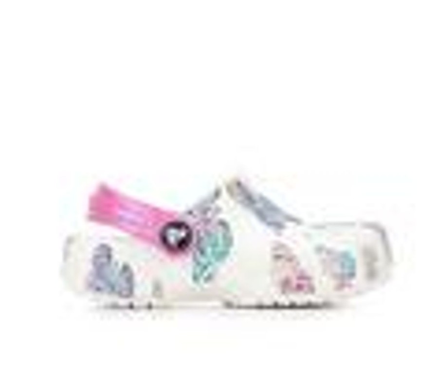 Kids Crocs Casual | Girls' Crocs Infant & Toddler Classic Butterfly Clog White/Multi