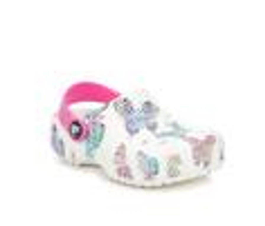 Kids Crocs Casual | Girls' Crocs Infant & Toddler Classic Butterfly Clog White/Multi